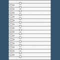 Etykiety szkółkarskie pętelkowe TF14r7 210x19 mm
